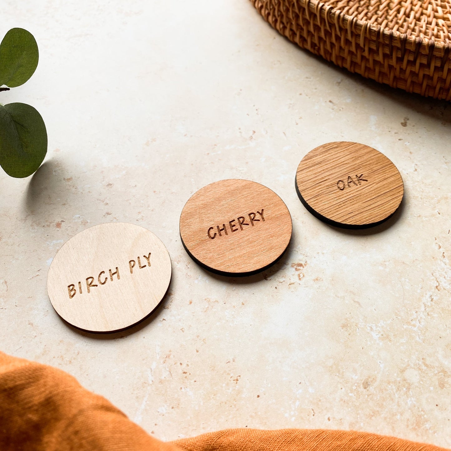 Bute Wooden Keyring