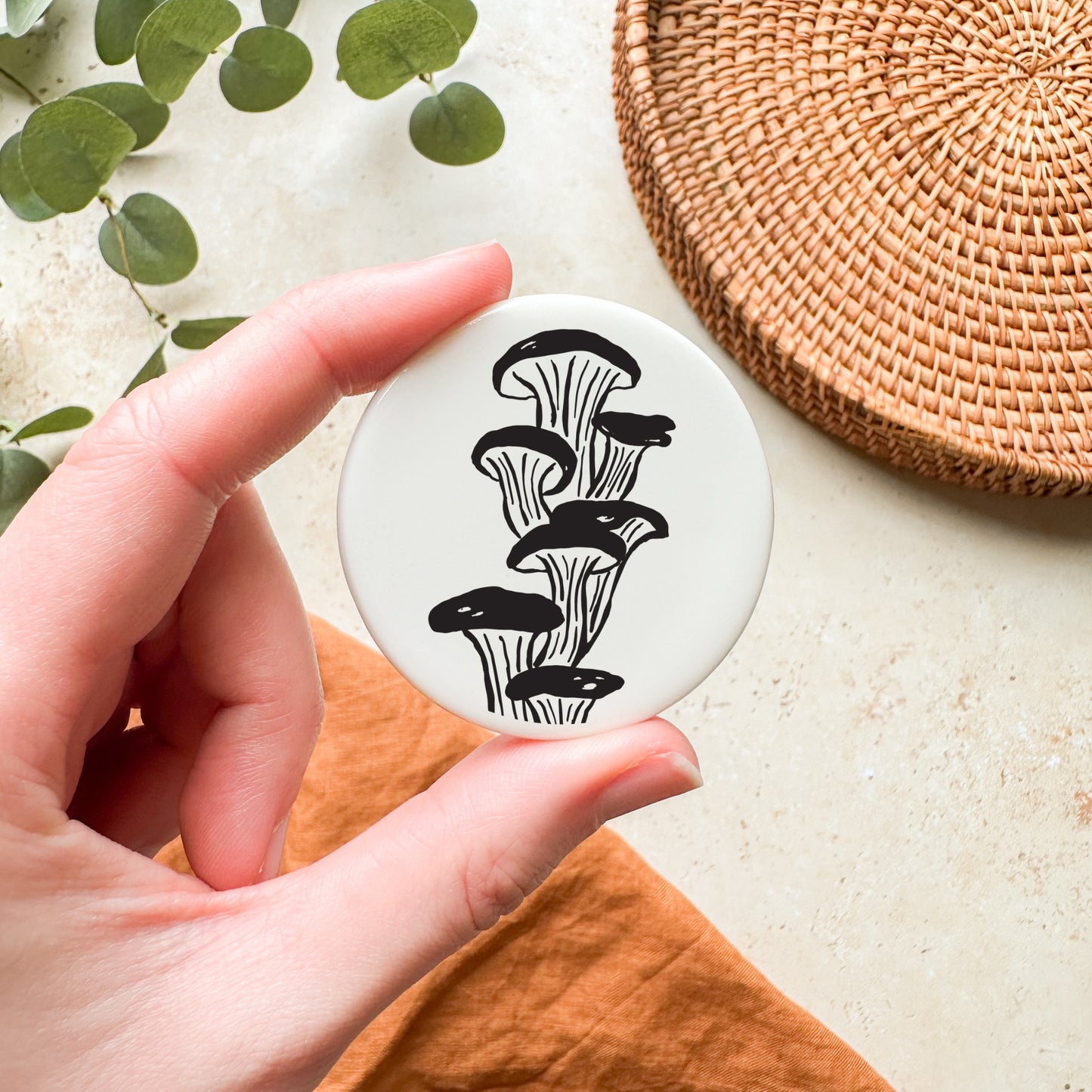 Mushroom Ceramic Magnet