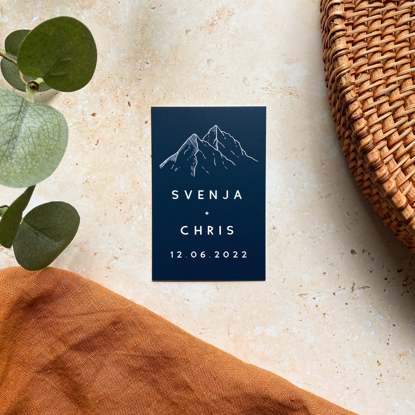 Mountain Mini Save the Date Cards