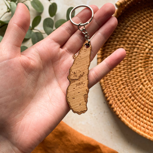 Jura Wooden Keyring