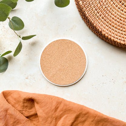 Mushroom Ceramic Coaster