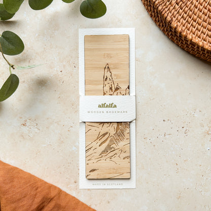 Old Man of Storr Wooden Bookmark