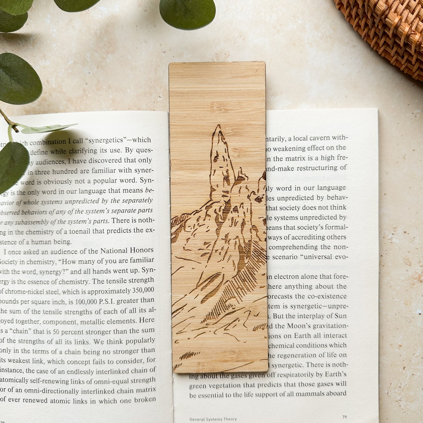 Old Man of Storr Wooden Bookmark