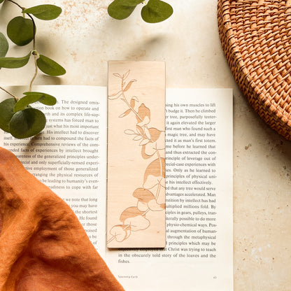 Eucalyptus Wooden Bookmark