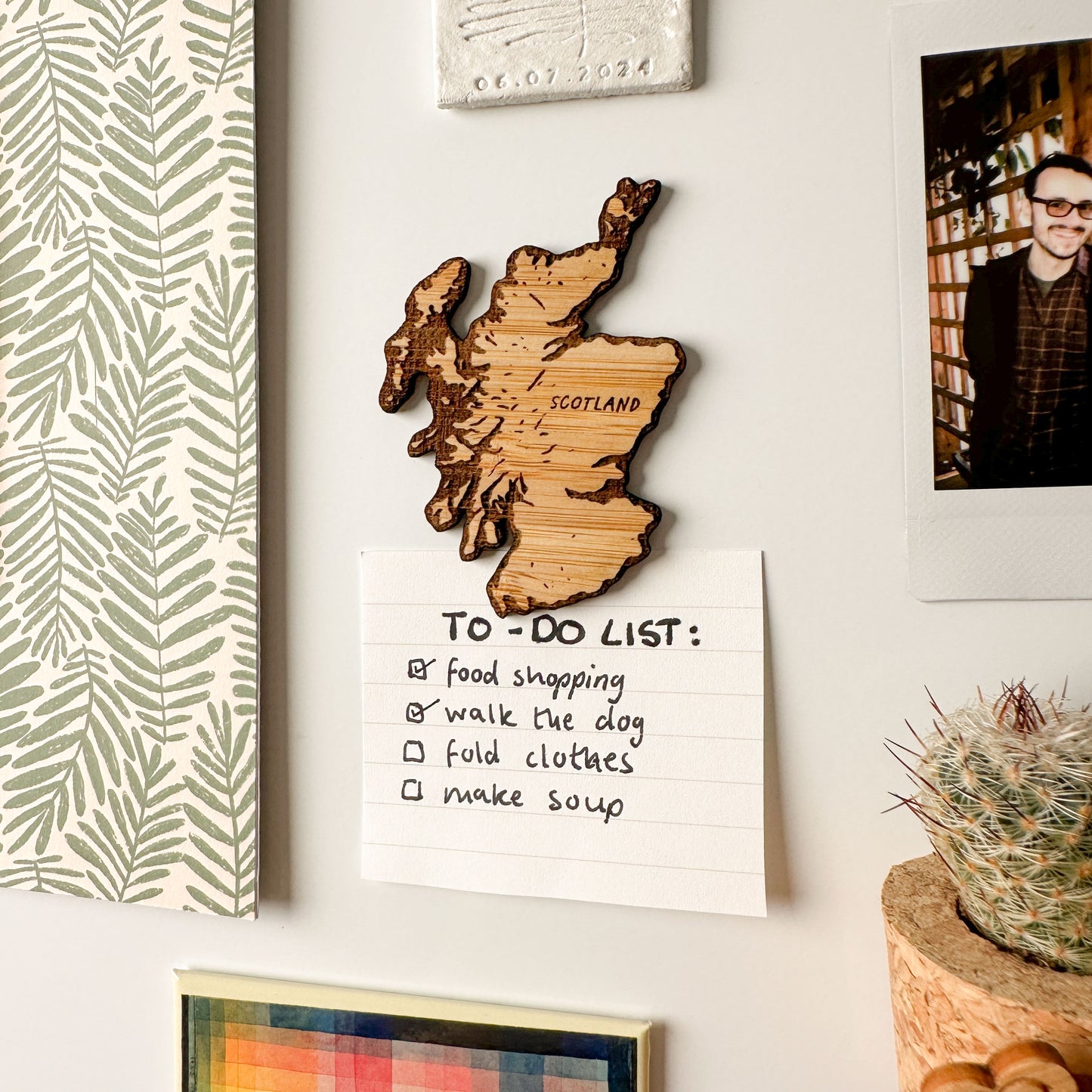 Scotland Map Magnet